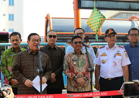 Transjabodetabek SH2 Diluncurkan, Gubernur Pramono: Transportasi Terjangkau dari Pusat Kota ke Bandara
