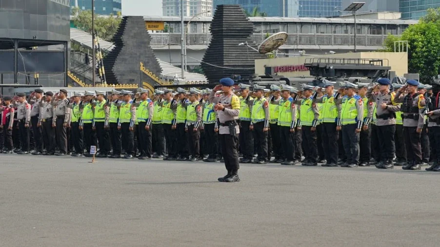 Jelang Indonesia vs Singapura, Polri Siagakan 3.852 Personel di GBK