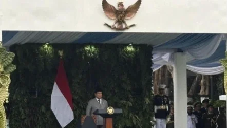 Prabowo Pimpin Upacara Hari Kesaktian Pancasila di Lubang Buaya