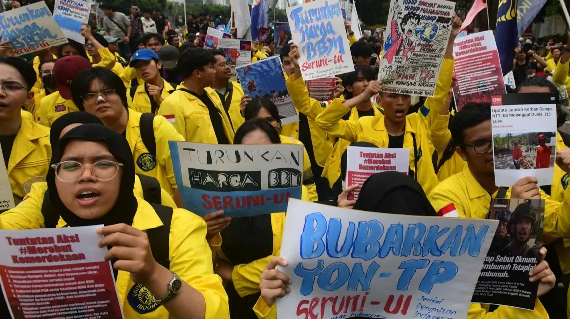 BEM UI Resmi Laporkan Kasus Penganiayaan dan Pengancaman Aktivisnya ke Polda Metro Jaya