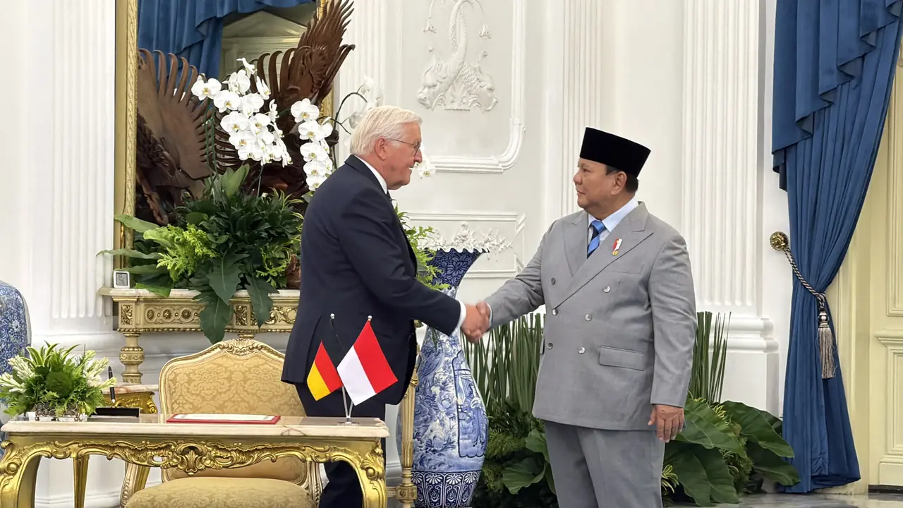 Kunjungan Perdana Jerman di Indonesia, Presiden Prabowo Bertemu Presiden Frank-Walter