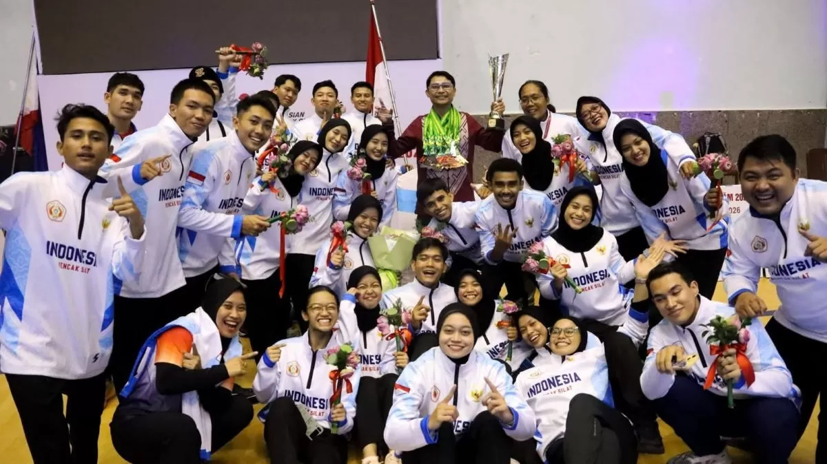 Sabet 19 Medali, Indonesia Jadi Runner Up Kejuaraan Pencak Silat Asia 2026